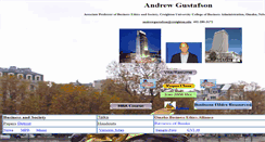 Desktop Screenshot of andygustafson.net